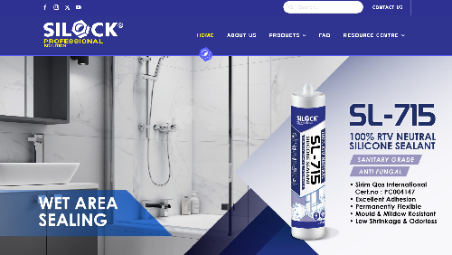 Silock website, a web design Malaysia portfolio project
