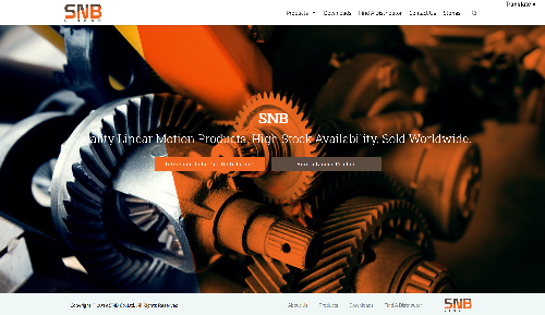 SNB Linear website, a web design Malaysia portfolio project