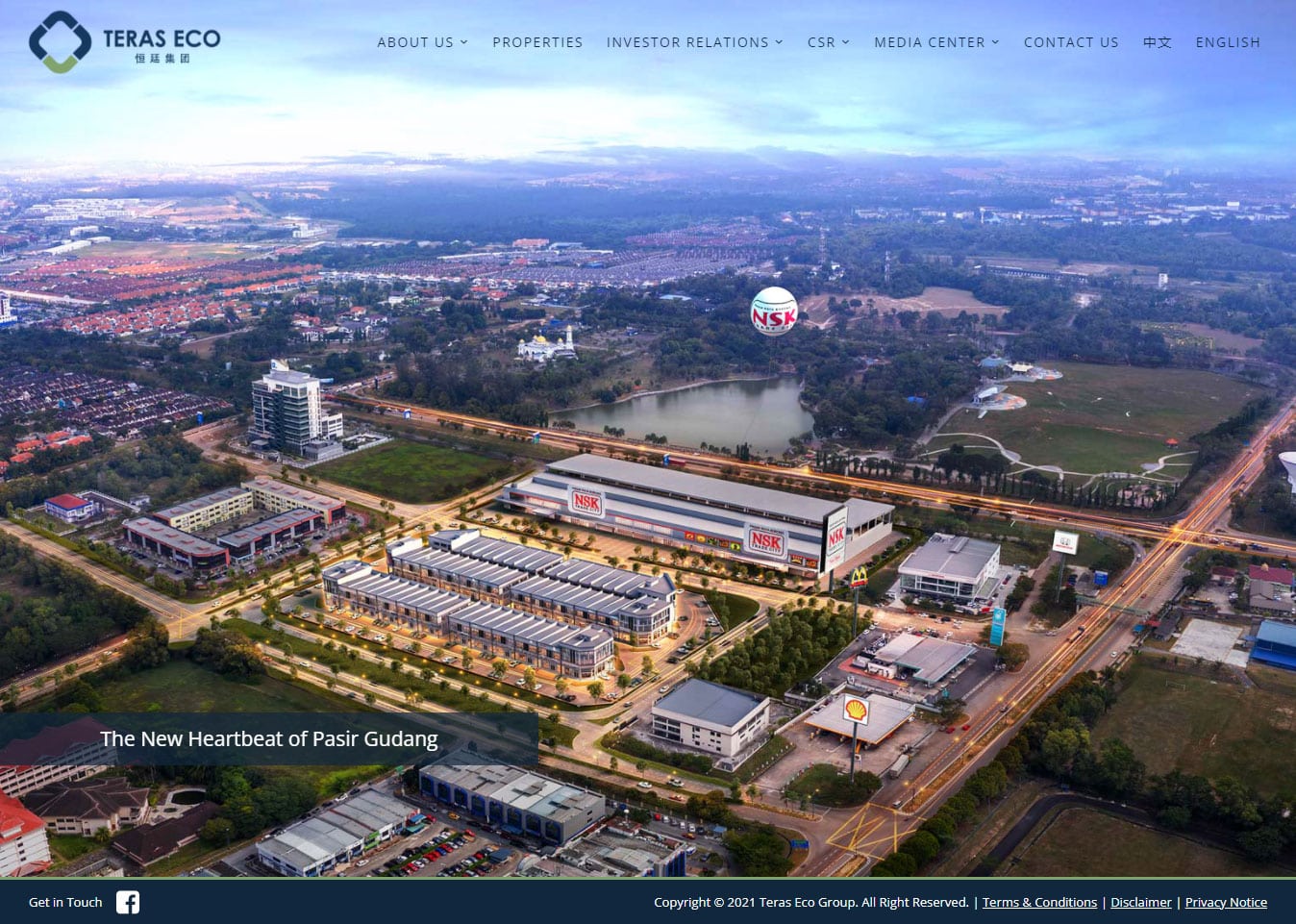 Web Design Johor Bahru Portfolio - Teras Eco Group